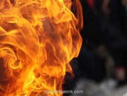 Gedung Terra Drode di Cempaka Baru Ludes Dilahap Api, 28 Unit Damkar Dikerahkan