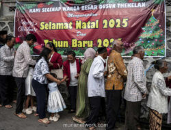 Natal di Thekelan, Tetangga Lintas Agama Saling Sambangi