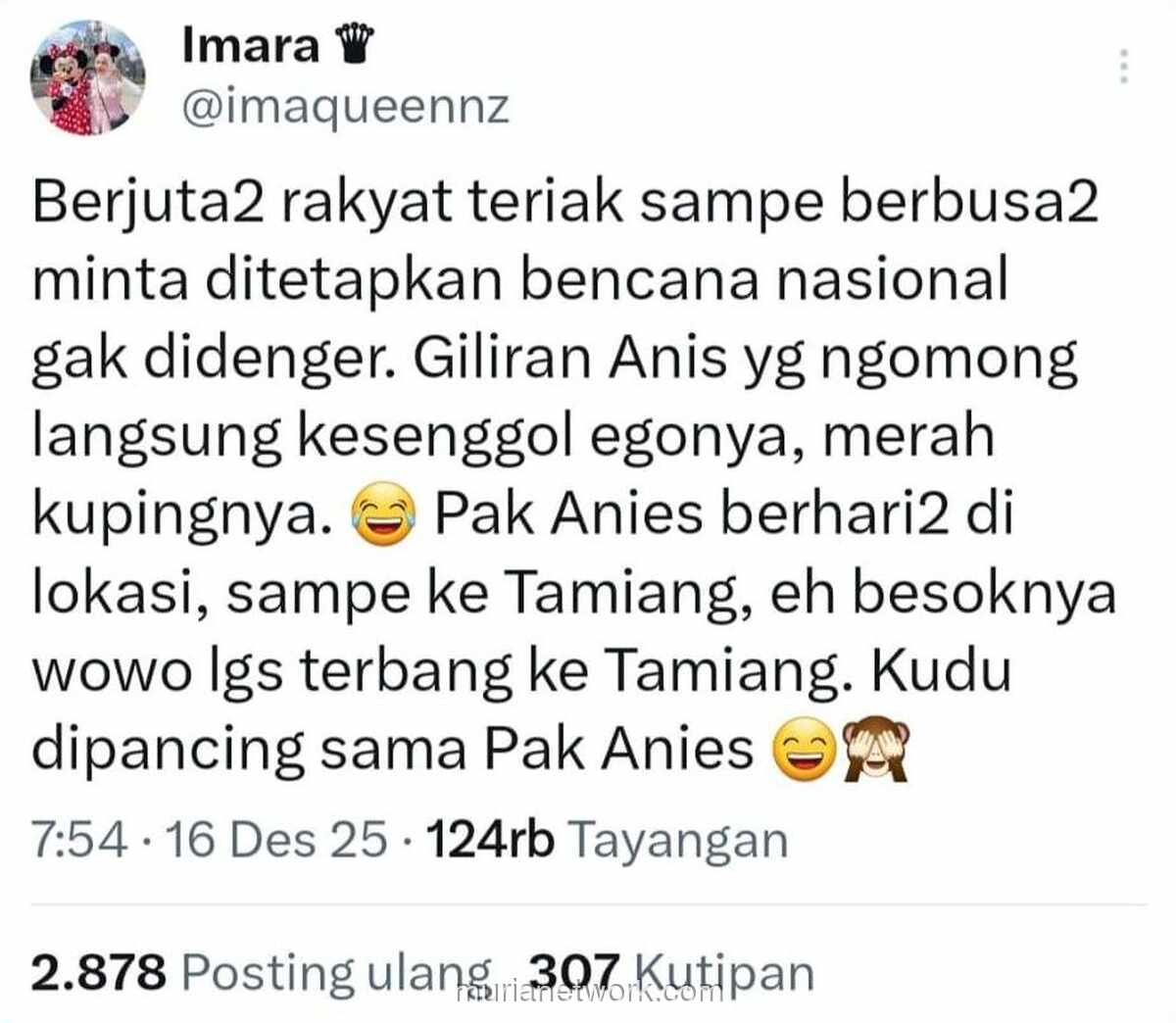 Anies Kunjungi Tamiang, Langkah Wowo Menyusul: Pola yang Tak Asing Lagi