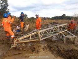 Pembangunan Huntara di Sumatera Dikebut, Pekerja Berjibaku 18 Jam Sehari