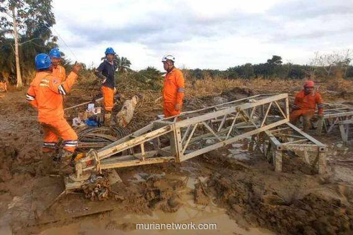 Pembangunan Huntara di Sumatera Dikebut, Pekerja Berjibaku 18 Jam Sehari