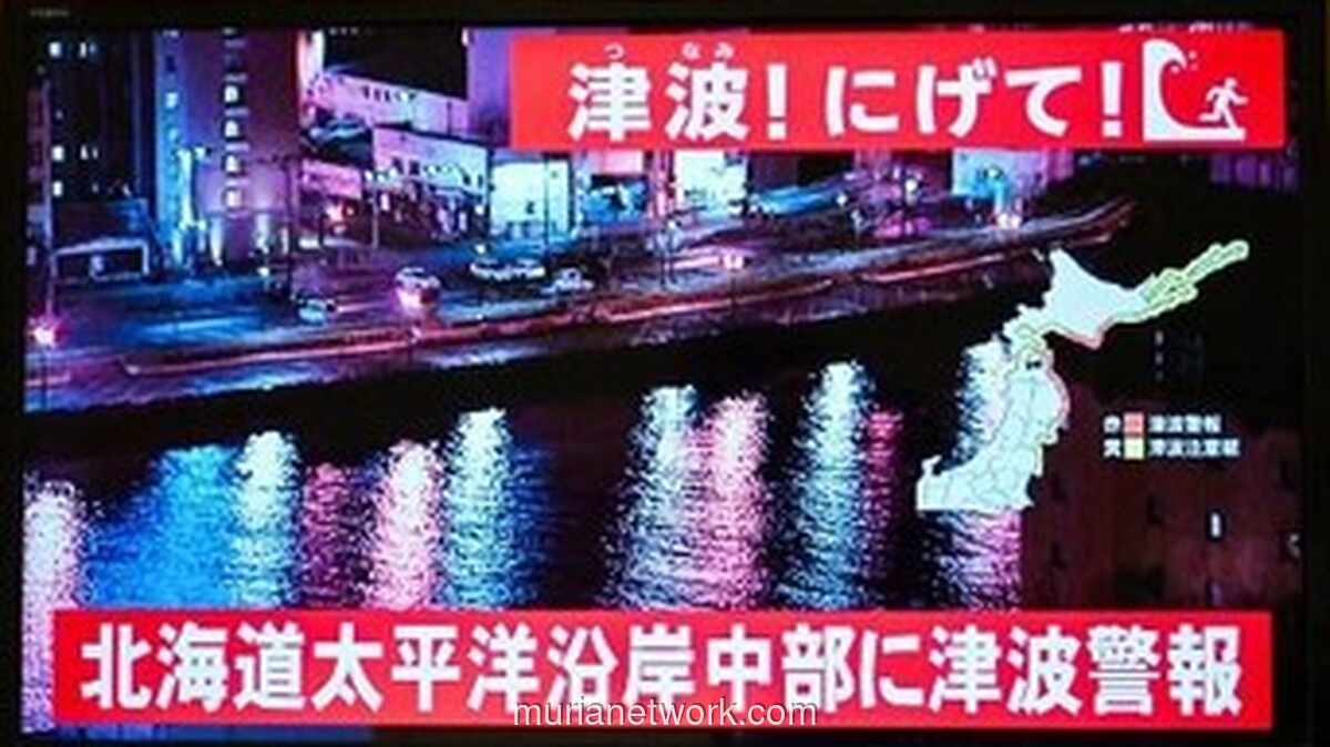 Gempa 7,6 Guncang Jepang Utara, Peringatan Tsunami Akhirnya Dicabut