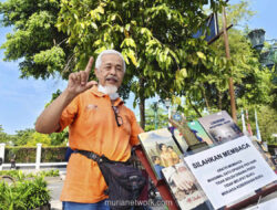 Pensiunan PNS Yogya Gelar Perpustakaan Gratis di Titik Nol, Demi Bahasa Jawa