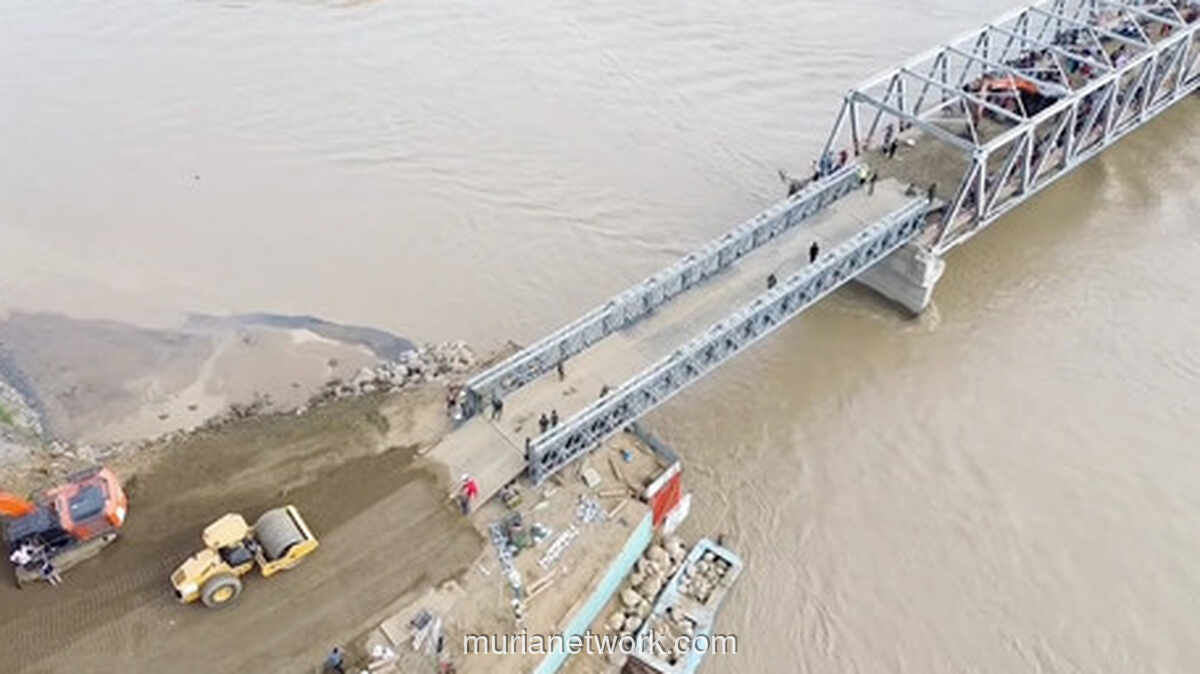 Sepuluh Jembatan Darurat Akhirnya Beroperasi, Pulihkan Akses Tiga Provinsi Terdampak Bencana