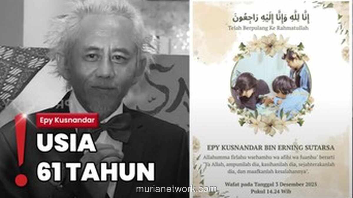 Duka Mendalam, Komedian Epy Kusnandar Meninggal Dunia