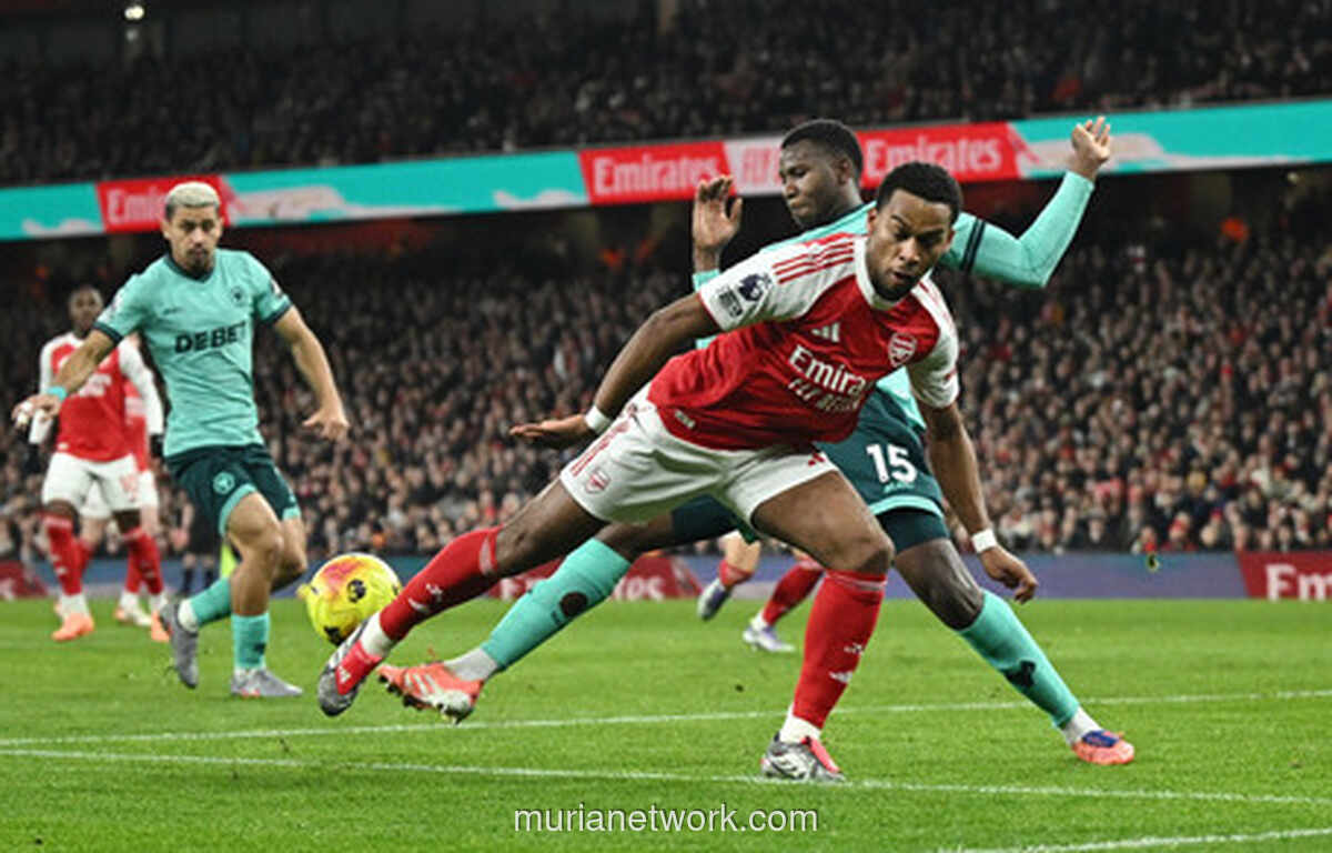 Drama Bunuh Diri Ganda Hantarkan Arsenal Taklukkan Wolves
