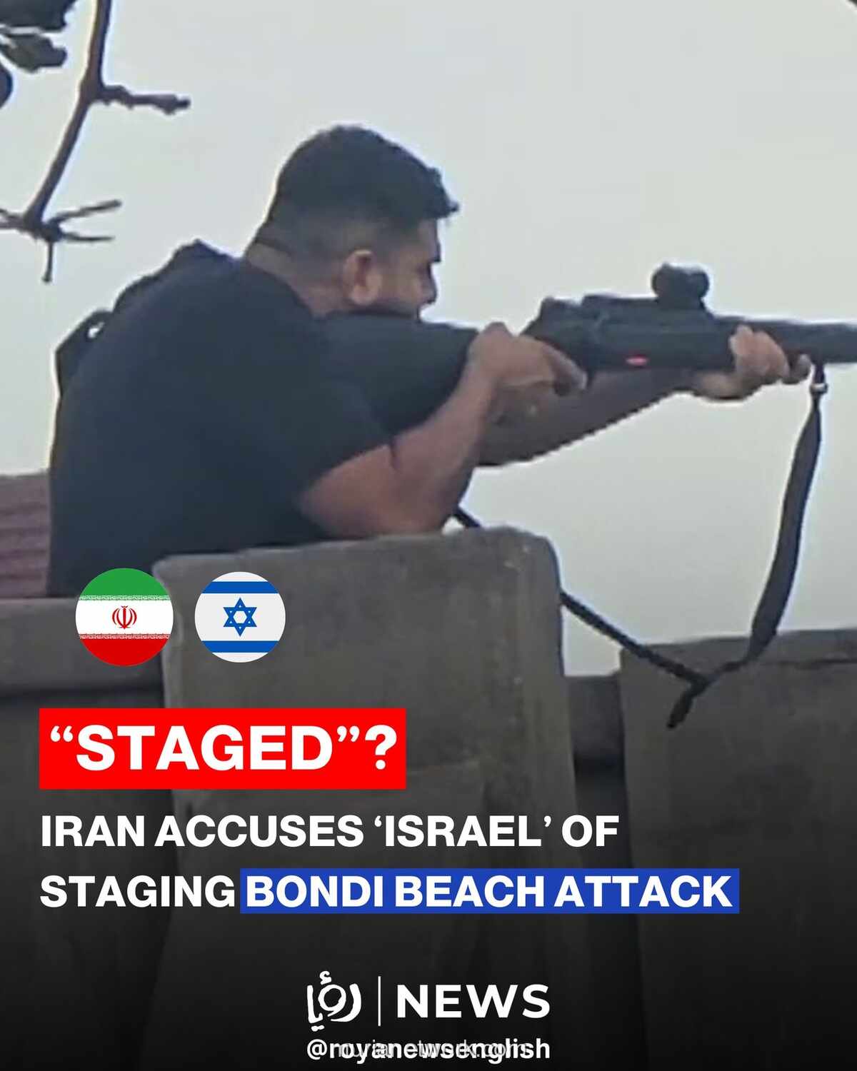 Iran Tuding Serangan Sydney sebagai Sandiwara Bendera Palsu Israel