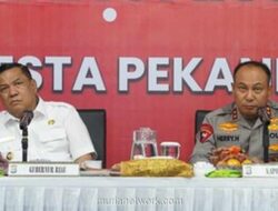 Ribuan Personel Gabungan Siaga di Riau, Antisipasi Macet hingga Potensi Banjir di Malam Tahun Baru