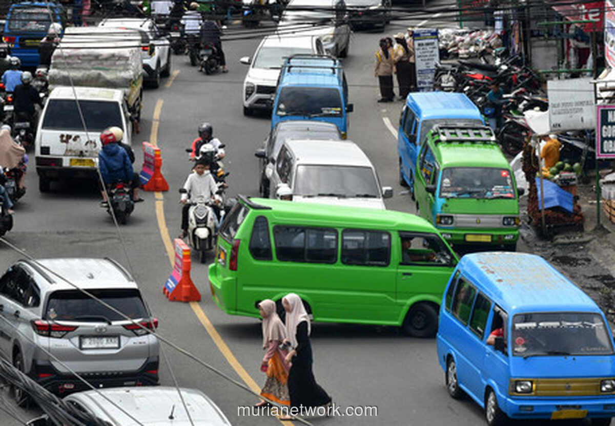 Liburan Puncak 2025: 671 Angkot Dilarang Operasional, Sopir Dapat Kompensasi Rp 800 Ribu