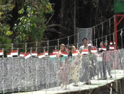 Jembatan Garuda Akhirnya Tersambung, Warga Umbar Lepas dari Jerat Sungai