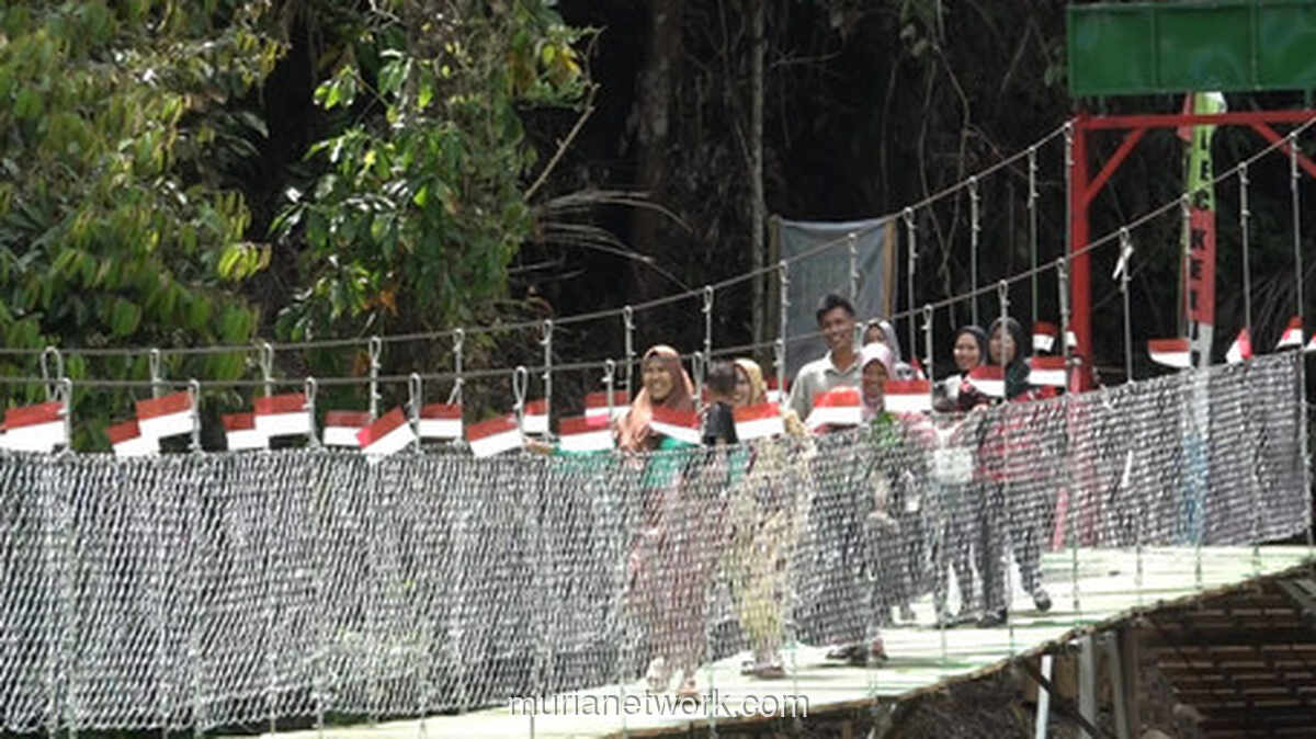 Jembatan Garuda Akhirnya Tersambung, Warga Umbar Lepas dari Jerat Sungai