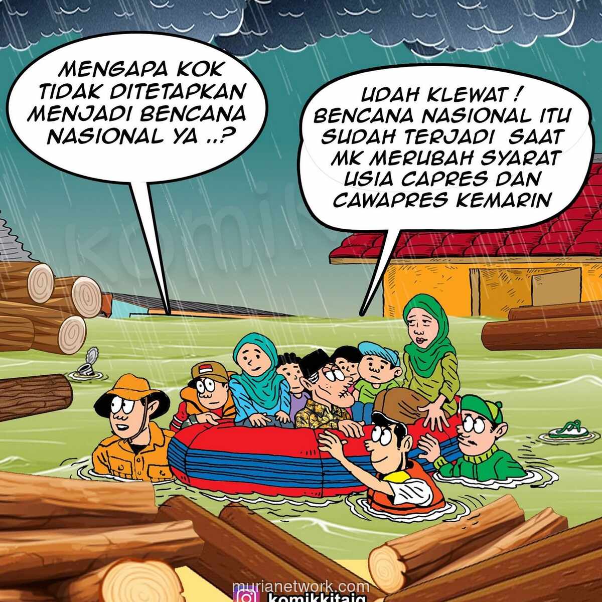 Banjir Sumatera Terlupakan, Sementara Bencana Lain Ditetapkan