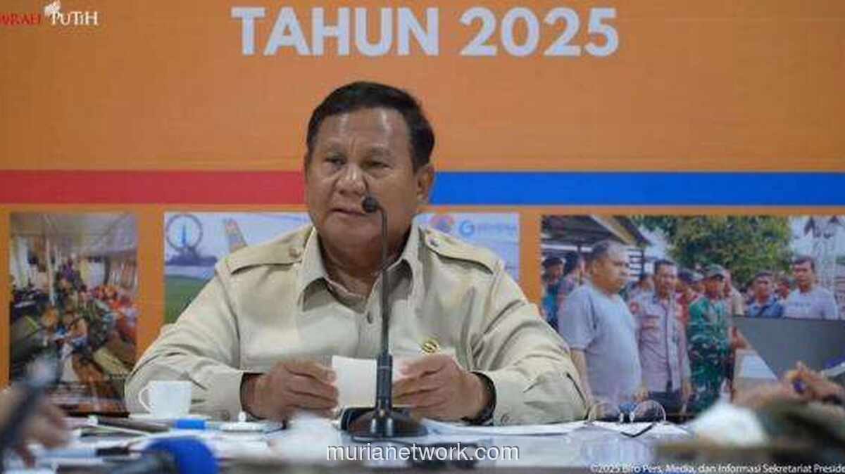 Prabowo Perintahkan Cabut HGU untuk Hunian Sementara Korban Bencana Sumatra