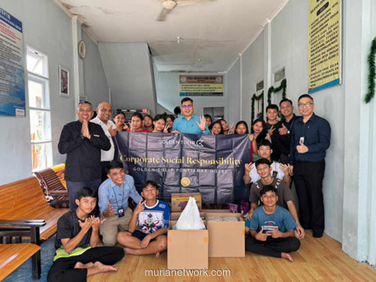 Golden Tulip Pontianak Tebar Kasih Natal di Panti Asuhan