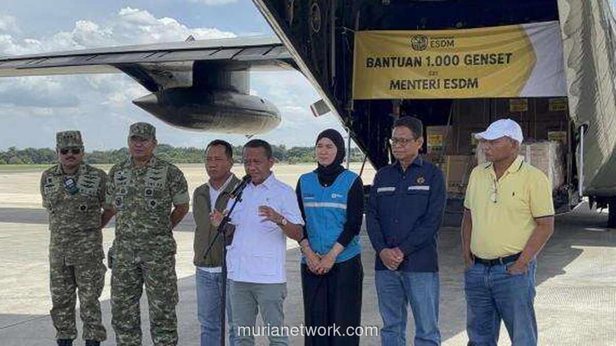 Genset dan Kompor Gas Diterbangkan ke Aceh, 224 Desa Masih Gelap Gulita