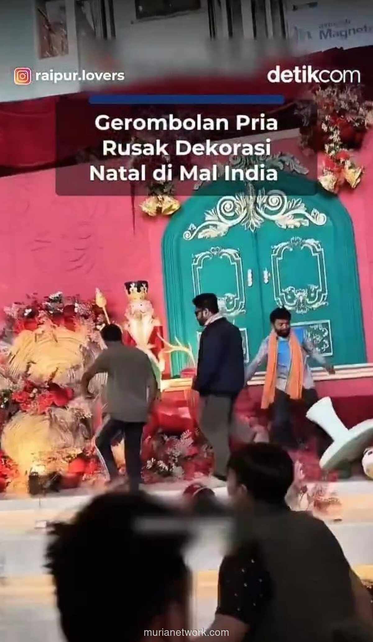 Aksi Vandalisme Warnai Perayaan Natal di Berbagai Kota India