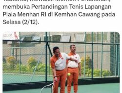 Kemhan Hapus Cuitan Lomba Tenis, Dikecam Tak Peka Saat Korban Banjir Berduka