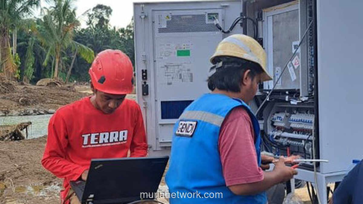 Jaringan Telekomunikasi Sumbar Bangkit Pasca Bencana, Pulih Hampir 100%