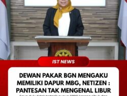 Dewan Pakar BGN Ungkap Pengalaman Kelola Dapur MBG, Kritik Siswa yang Viral Keluhan di Medsos