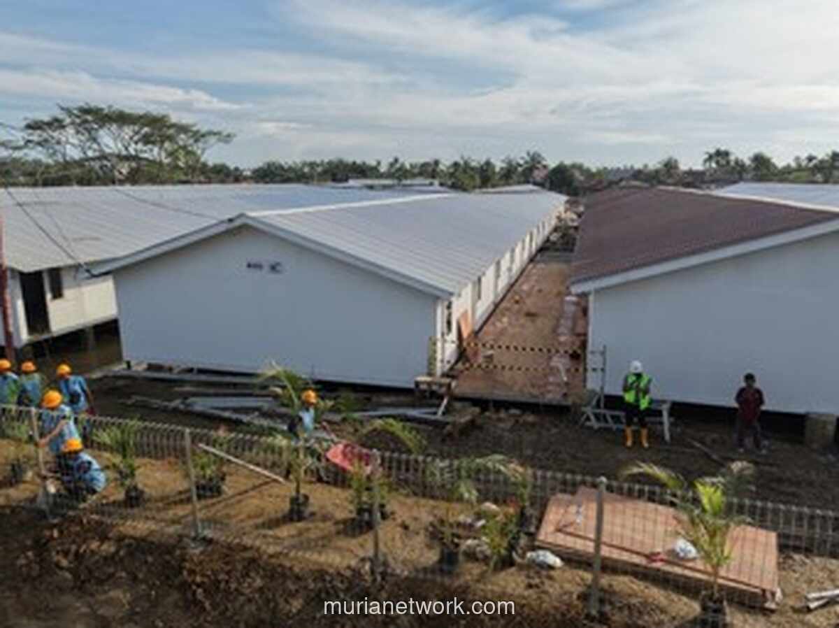 Waskita Pacu Waktu, Bangun 80 Huntara untuk Korban Bencana Aceh Tamiang