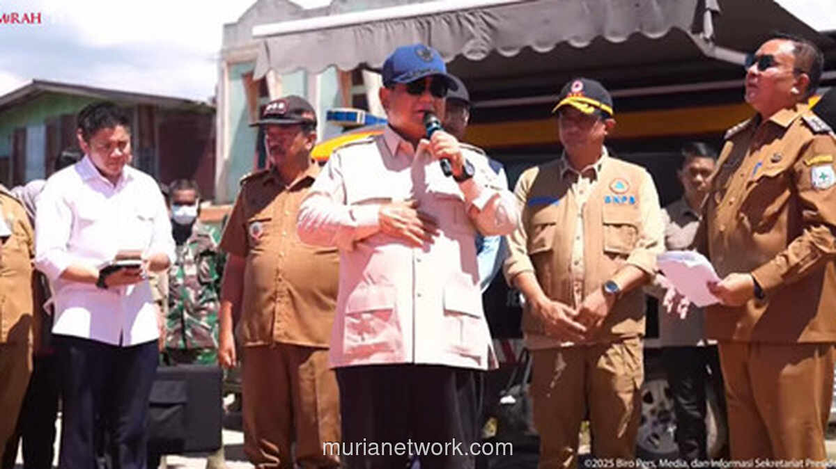 Prabowo Sambut Semangat Warga Pengungsi Aceh Tenggara di Tengah Duka