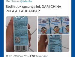 Minuman Impor China dalam Program Makanan Bergizi, Warganet Soroti Ironi Anggaran