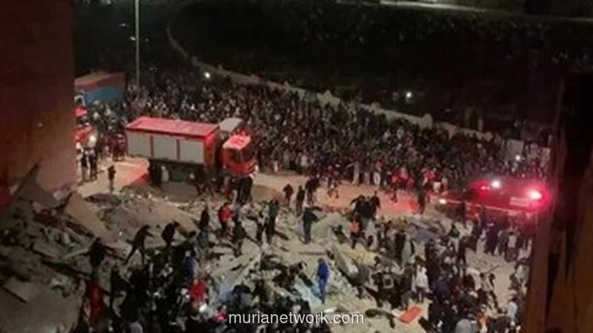 Fez Berduka: Dua Gedung Ambruk Tengah Malam, 19 Tewas