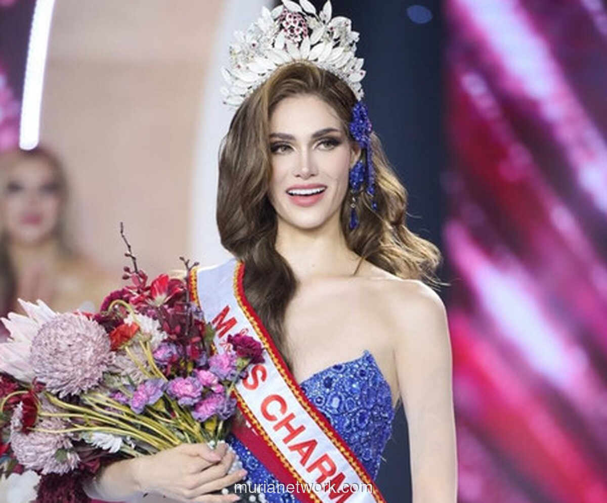 Anna Blanco Ukir Sejarah, Venezuela Pertama Raih Mahkota Miss Charm