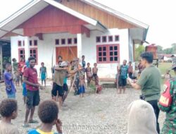 Panahan Tradisional Meriahkan Natal di Yahukimo, Kodim Usung Nilai Sejarah