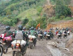 Motor Trail Jadi Urat Nadi Bantuan di Medan Terisolir Aceh