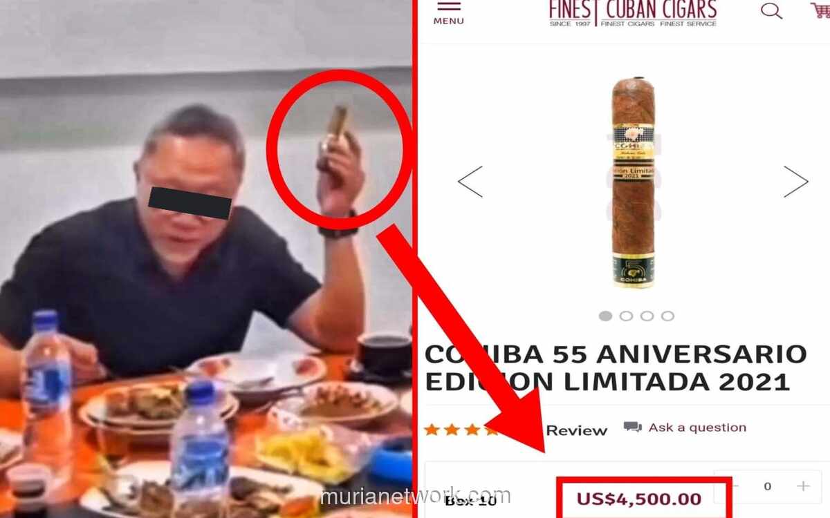 Menteri Zulhas Santap Makan Enak dan Pegang Cerutu Mewah Saat Tinjau Lokasi Banjir Aceh