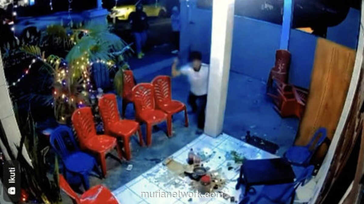 Aksi Pedang Samurai Gerebek Silaturahmi Natal di Minahasa