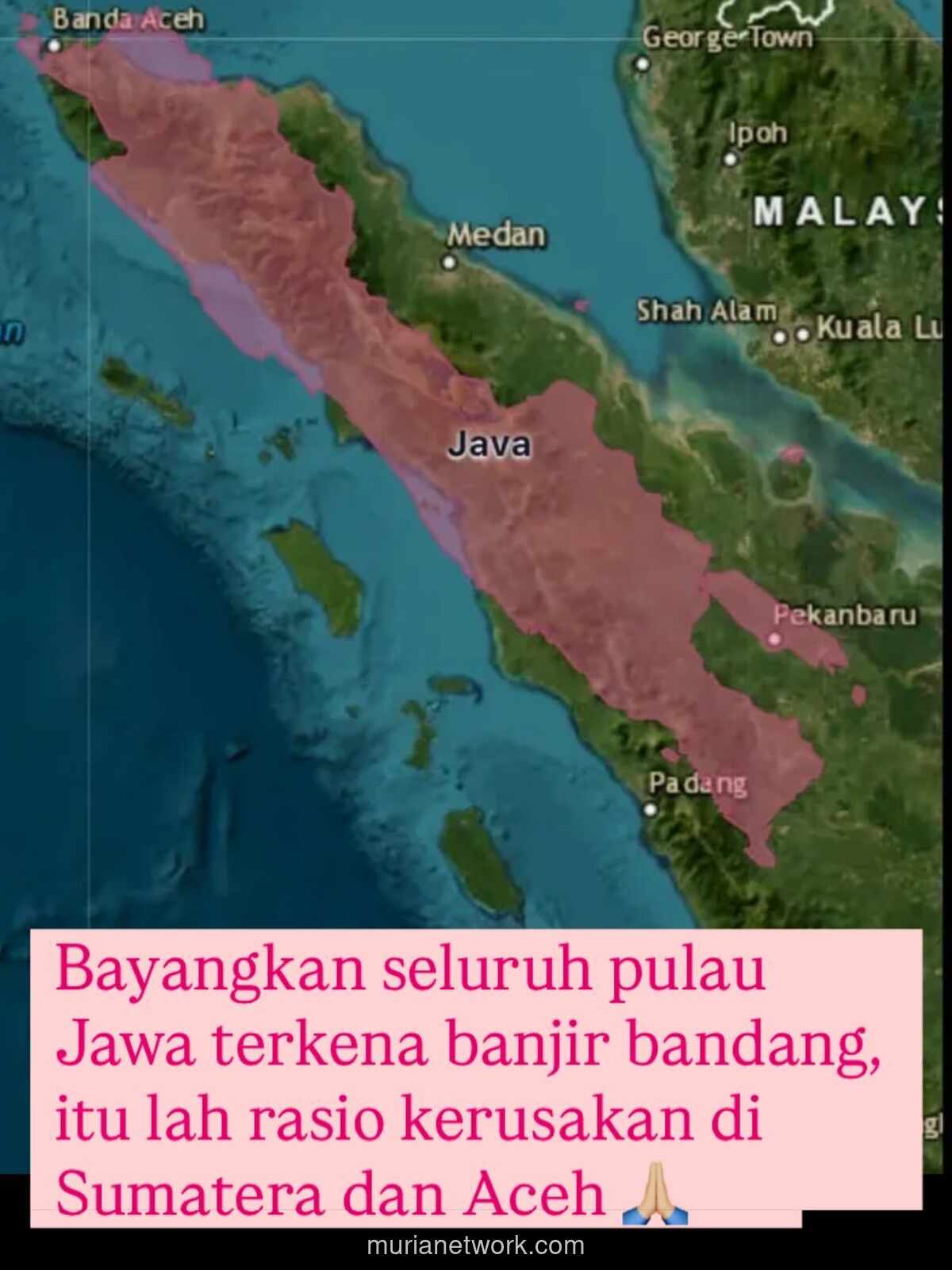 Wilayah Lebih Luas dari Jawa Tenggelam, Respons Terasa Kecil