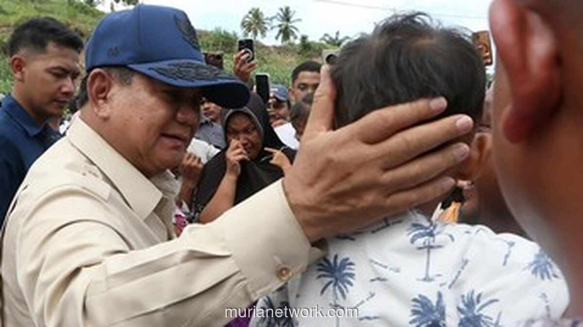 Prabowo Setujui Bantuan Rp 60 Juta Per Rumah untuk Korban Bencana di Tiga Provinsi