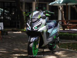 Polytron Fox R Hijau Ini Habiskan Belasan Juta untuk Modifikasi Estetik