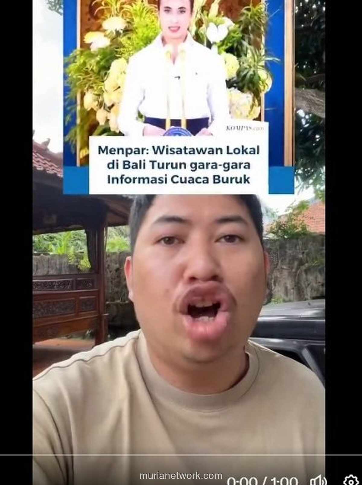Cuaca Buruk di Bali, Wisatawan Lokal Beralih ke Jawa