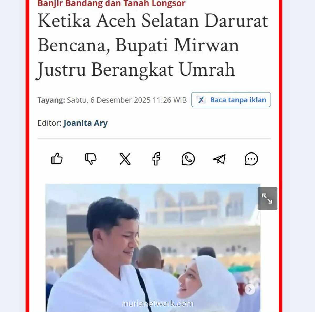 Tere Liye Sindir Pejabat yang Sibuk Pencitraan: Netizen Masih Saja Mudah Tertipu