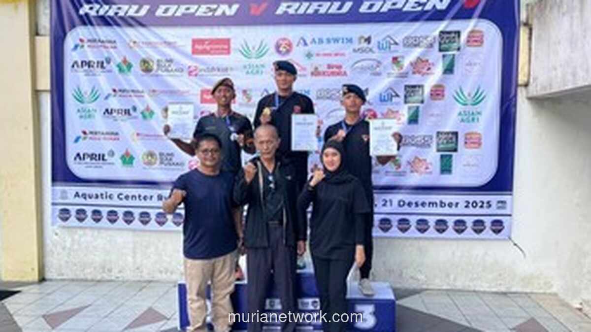 Brimob Riau Pamer Medali, Anggota Raih Podium di Kejuaraan Renang Nasional