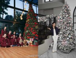 Potret Hangat Natal Seleb Indonesia: Dari Keluarga Serba Merah hingga Dekorasi Mewah