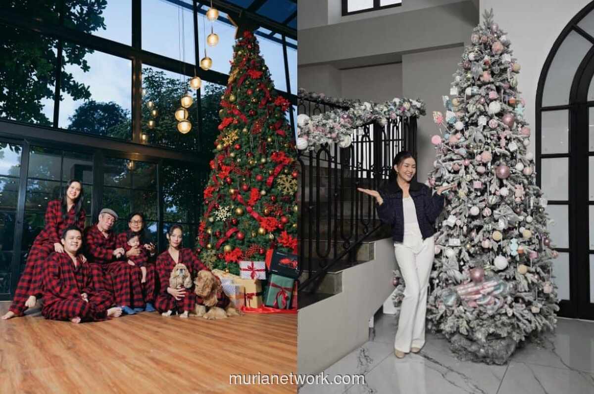 Potret Hangat Natal Seleb Indonesia: Dari Keluarga Serba Merah hingga Dekorasi Mewah