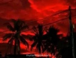 Langit Pandeglang Terbakar Merah, BMKG Ungkap Penyebab Sebenarnya