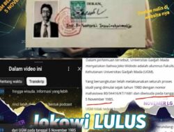 UGM Kembali Revisi Tanggal Kelulusan Jokowi, Kini Jadi 23 Oktober 1985