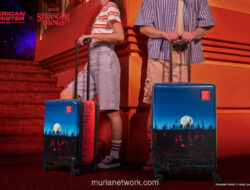 American Tourister Rilis Koleksi Koper Bertema Upside Down untuk Sambut Musim Terakhir Stranger Things