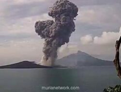 Waspada Anak Krakatau, Cuaca Banten Berpotensi Hujan dan Gelombang Tinggi