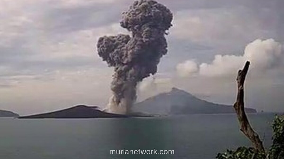 Waspada Anak Krakatau, Cuaca Banten Berpotensi Hujan dan Gelombang Tinggi