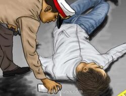 Malam Kelam di Sudamanik: Gundukan Pasir dan Truk Renggut Nyawa Pengendara Motor