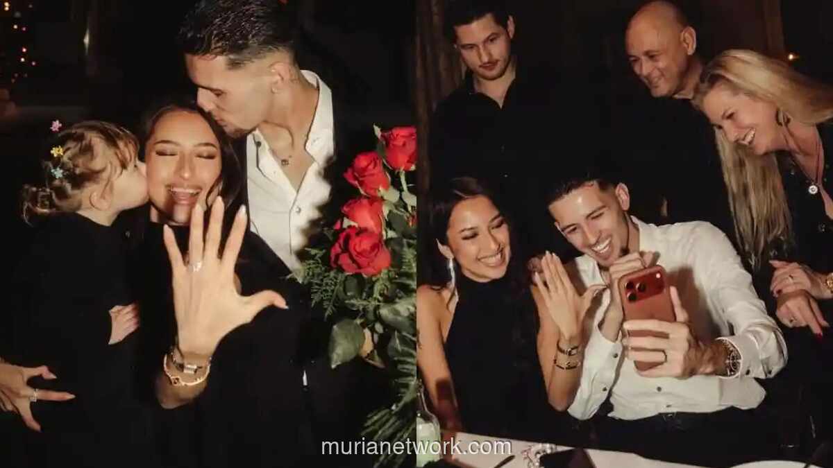 Justin Hubner Resmi Melamar Jennifer Coppen di Malam yang Penuh Makna