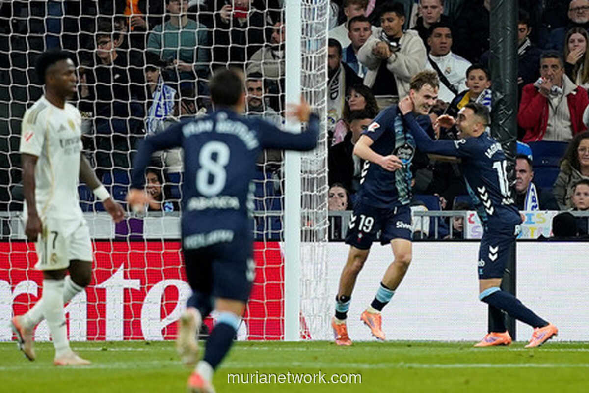 Bernabeu Senyap, Madrid Tersungkur di Hadapan Celta Vigo