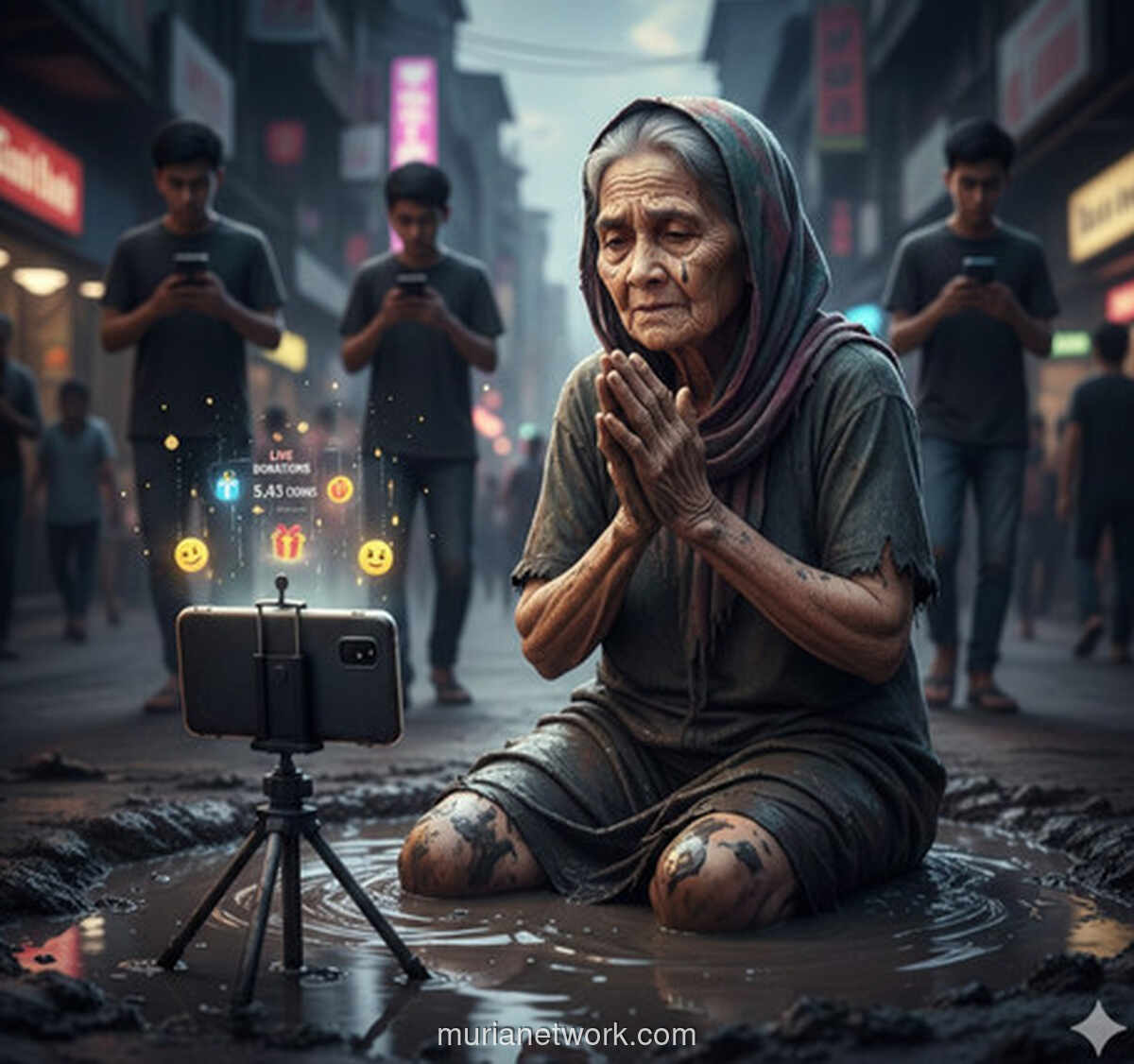 Drama Donasi Digital: Ketika Empati Diperdagangkan di Layar Ponsel