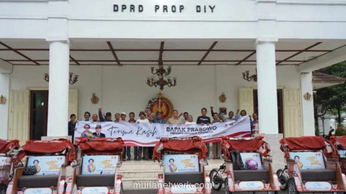 200 Becak Listrik Tiba di Yogyakarta, Bantuan Presiden untuk Pembecak Lansia